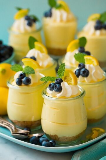 Keto Lemon Cheesecake Mousse 1