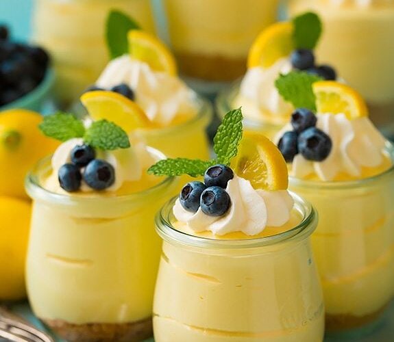 Keto Lemon Cheesecake Mousse 1