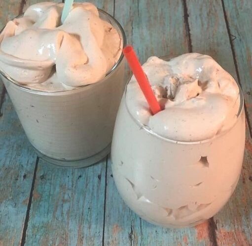 Keto Chocolate Frosty
